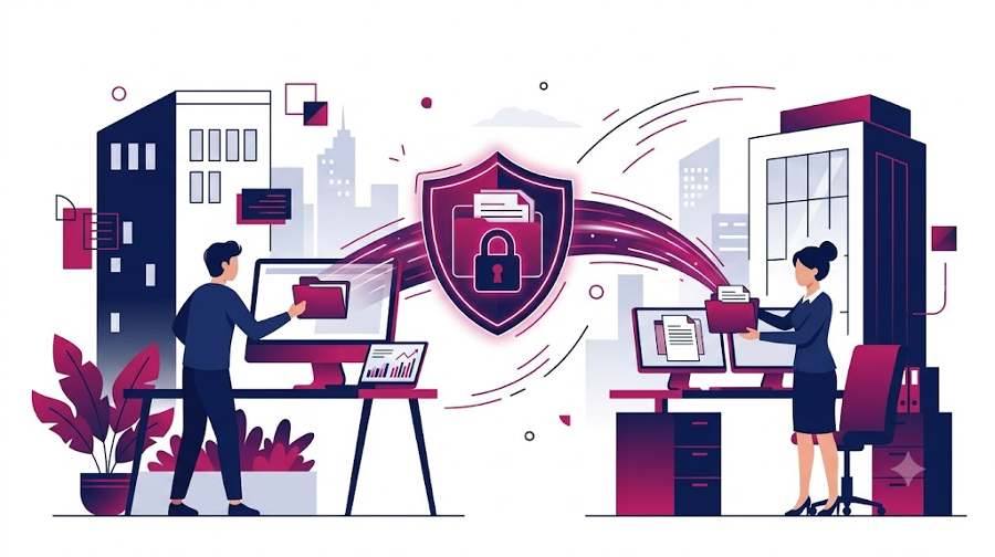 Créer un flux de documents sécurisé avec vos interlocuteurs — TransfertPro